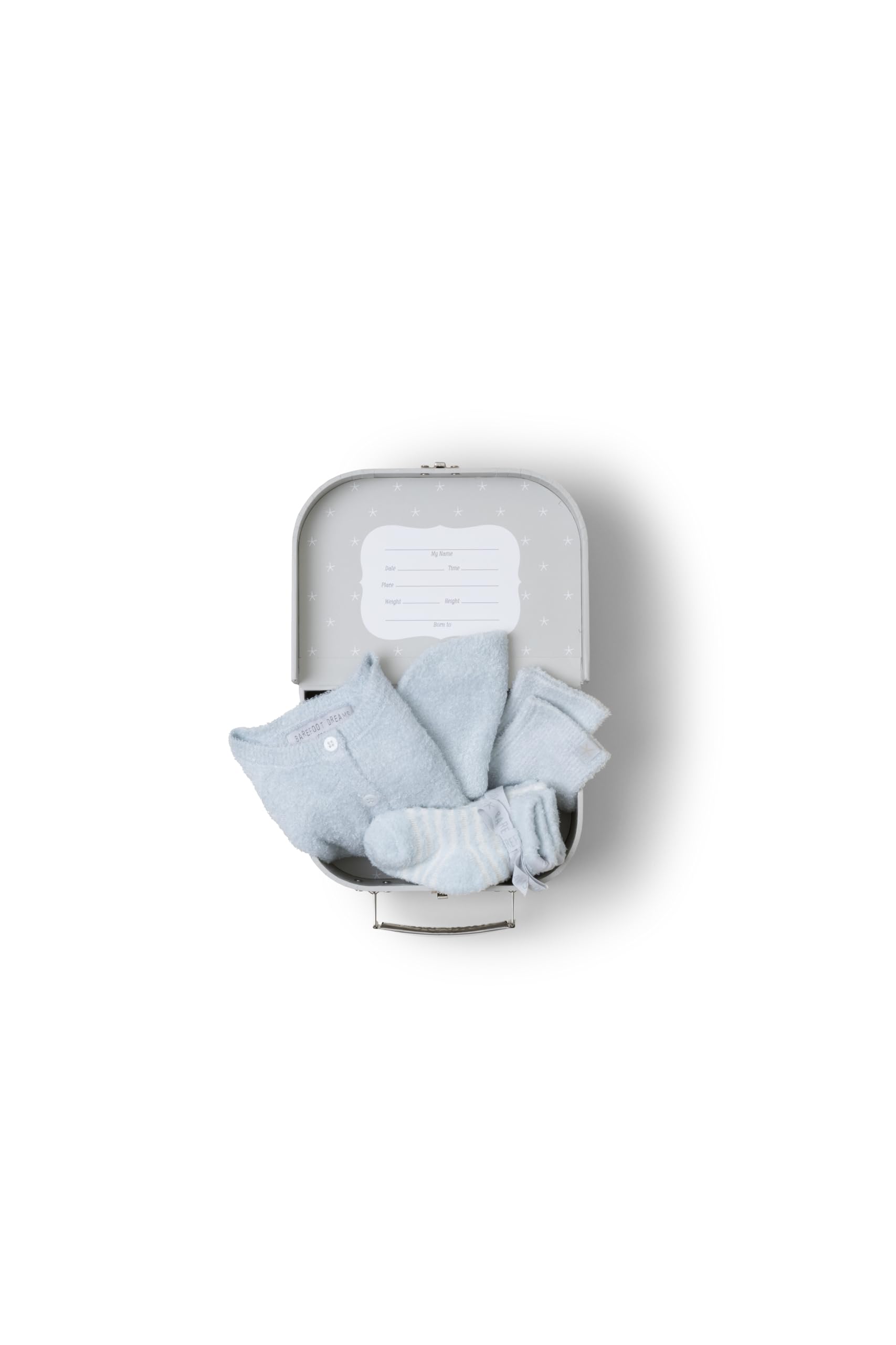 Barefoot Dreams® CozyChic Lite® Classic Newborn Set, Blue, 0-3 Months