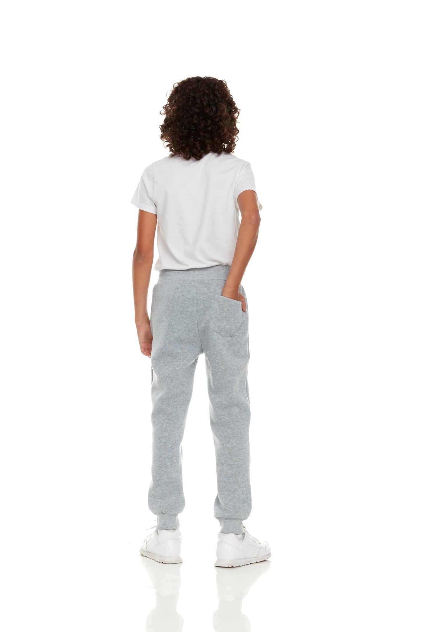 PURE CHAMP 3Pk Boys Sweatpants Fleece Athletic Workout Kids Clothes Boys Joggers with Zipper Pocket and Drawstring Size 4-20(SET1 Size 8)