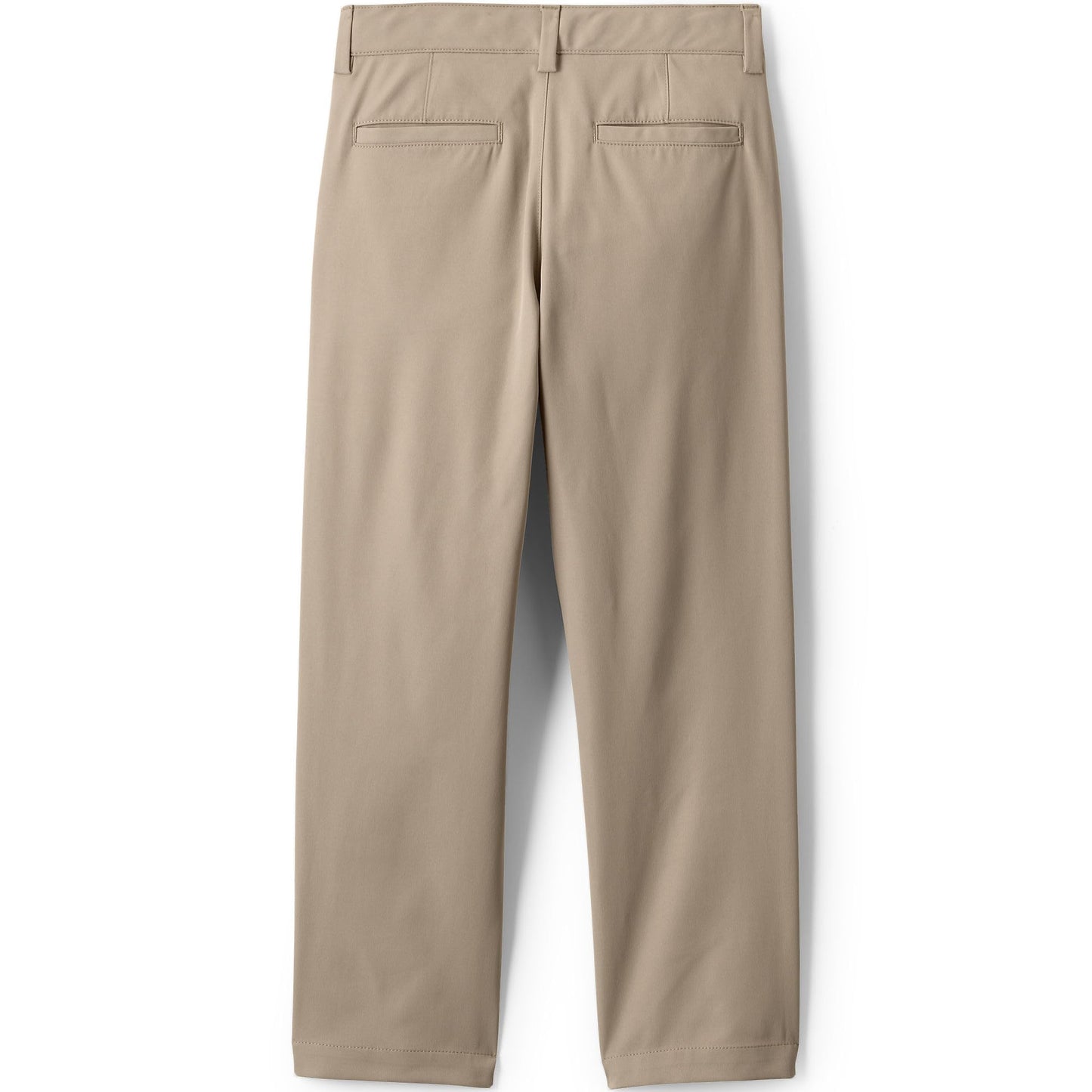 Lands' End Uniform Boys Recycled Active Chino Pant Khaki Kids 6