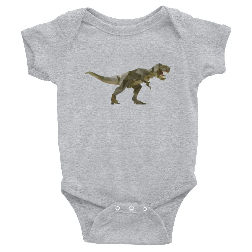 Tyrannosaurus Polygon Infant Bodysuit