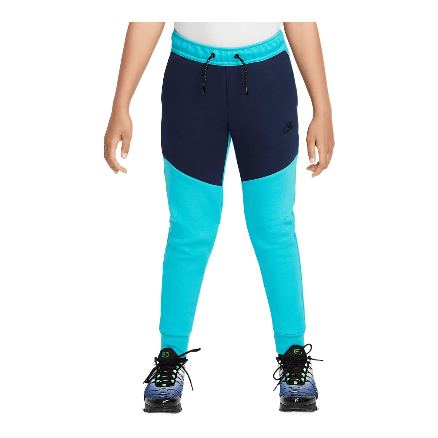 Nike Sportswear Tech Fleece Big Kids' Joggers (HV5869-346, Dusty Cactus/Obsidian/Black/Black) Size X-Large