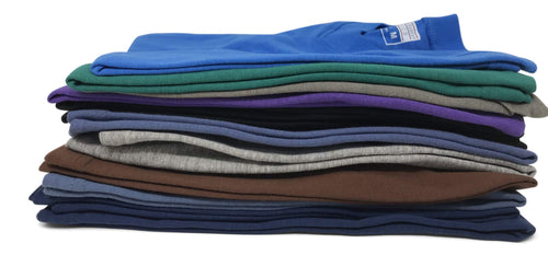Andrew Scott Boys' V Neck T Shirt | Cotton Color Undershirts | 100% Cotton Tees in Multi Packs