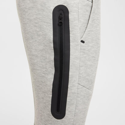 Nike Sportswear Tech Fleece Big Kids' Joggers (HV5869-063, Dark Grey Heather/Black/Black) Size Large