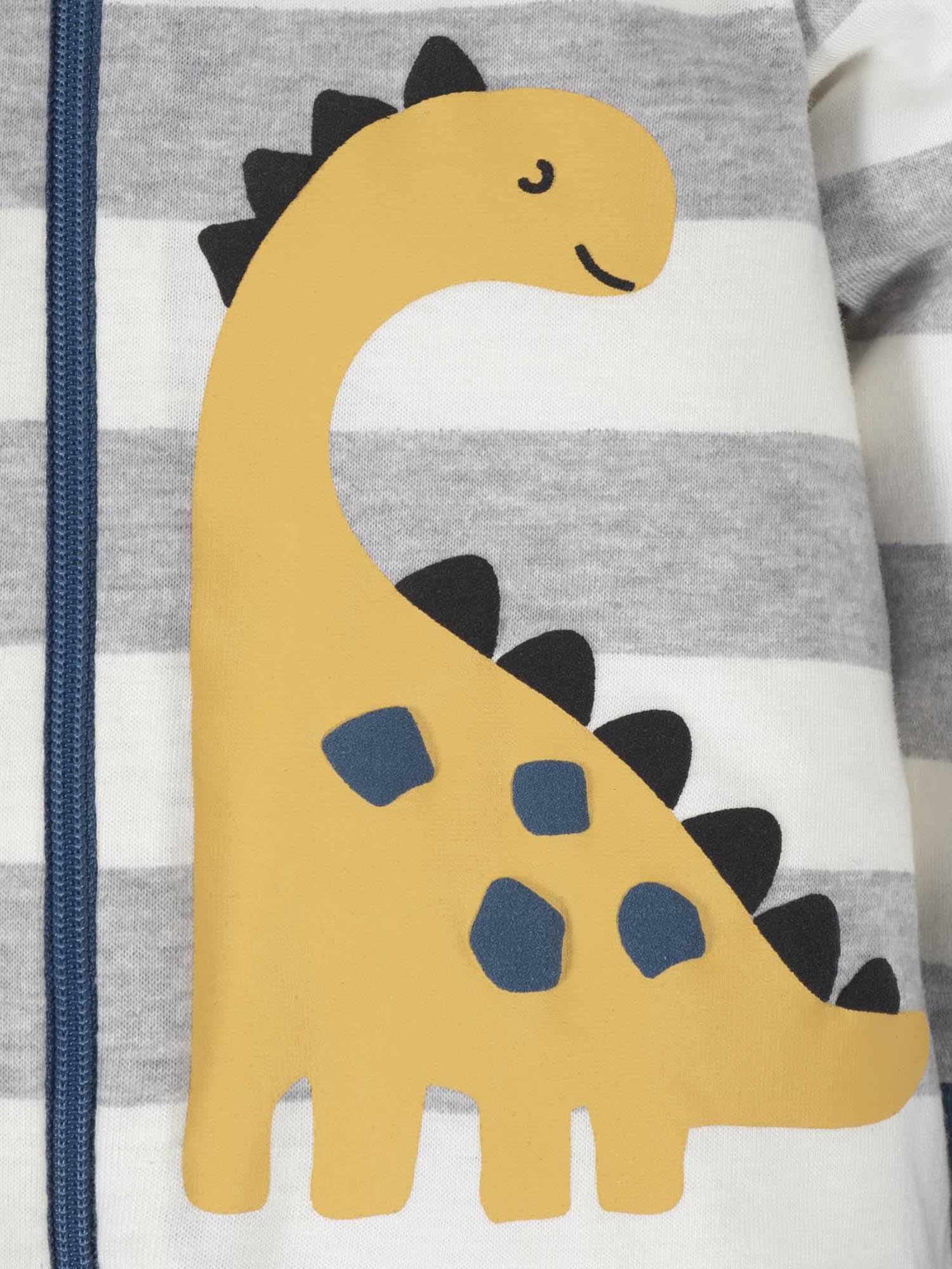 Gerber Baby Boys 4 Pack Sleep 'N Play Footie, Dinosaur Blue, 0-3 Months